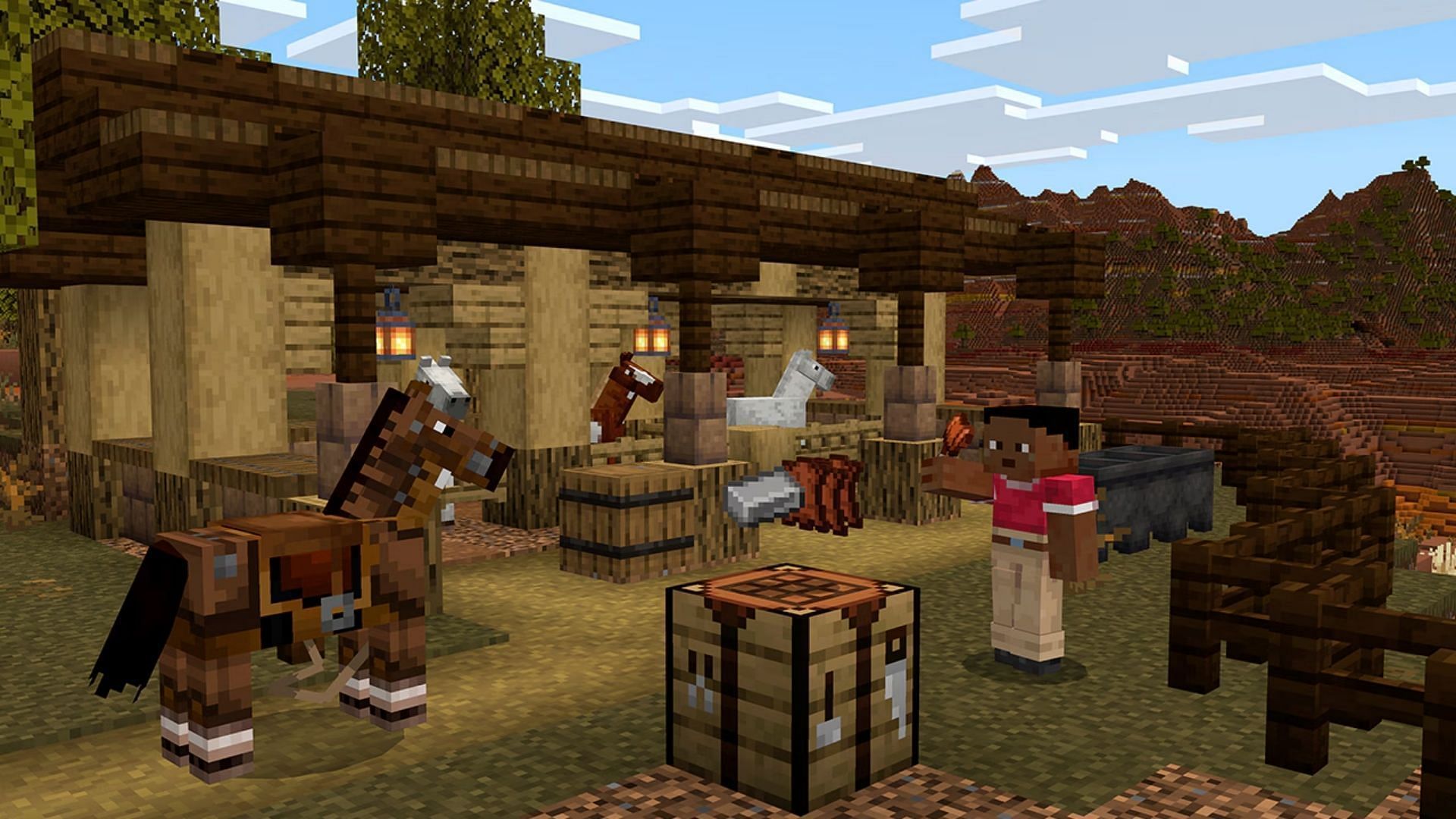The Minecraft Java 1.21.6 update introduces a major overhaul to saddles (Image via Mojang Studios)